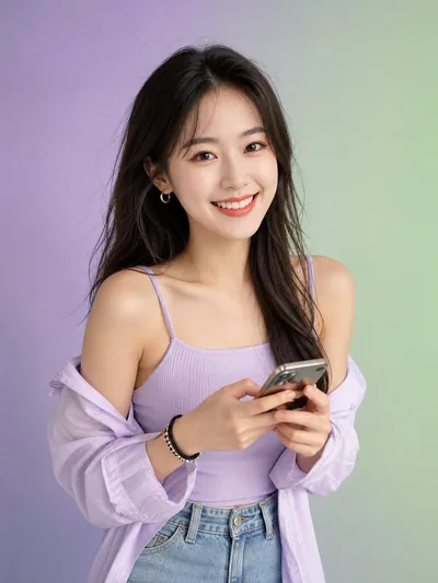 生活方式垂类女达人形象照